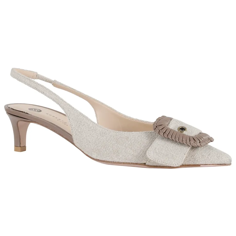 Vega Zapato de Salón con Detalle Trenzado