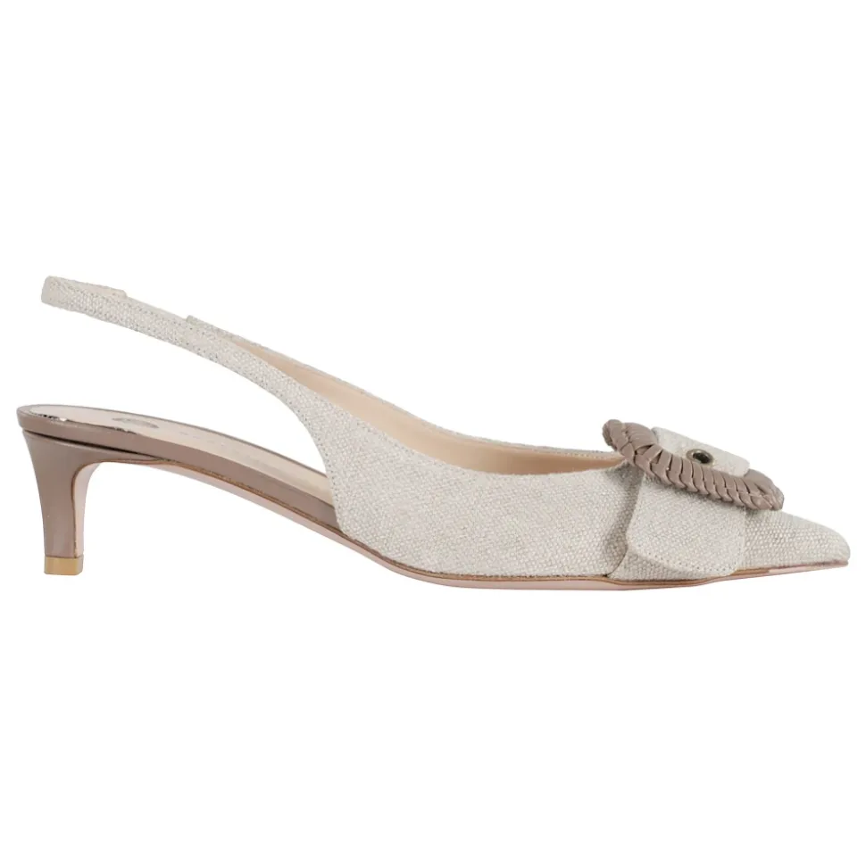 Vega Zapato de Salón con Detalle Trenzado