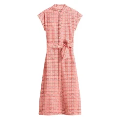 Vestido Camisero de Algodón y Viscosa