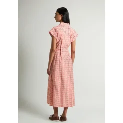 Vestido Camisero de Algodón y Viscosa