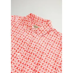 Vestido Camisero de Algodón y Viscosa