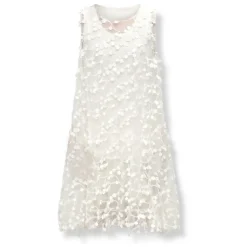 Vestido de Flores Bordado