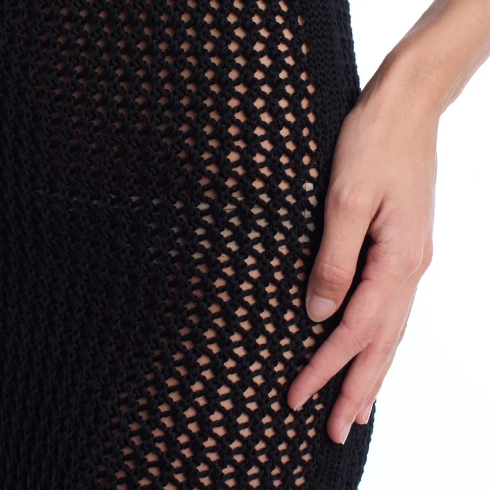 Vestido de Punto sin Mangas