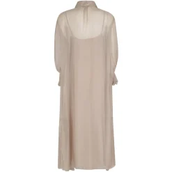 Vestido largo con volantes
