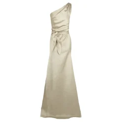 Vestido largo de nácar