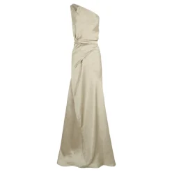 Vestido largo de nácar