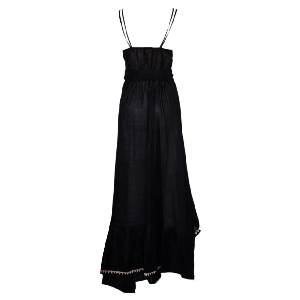Vestido Largo de Ramio