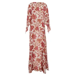 Vestido Maxi de Mangas Largas