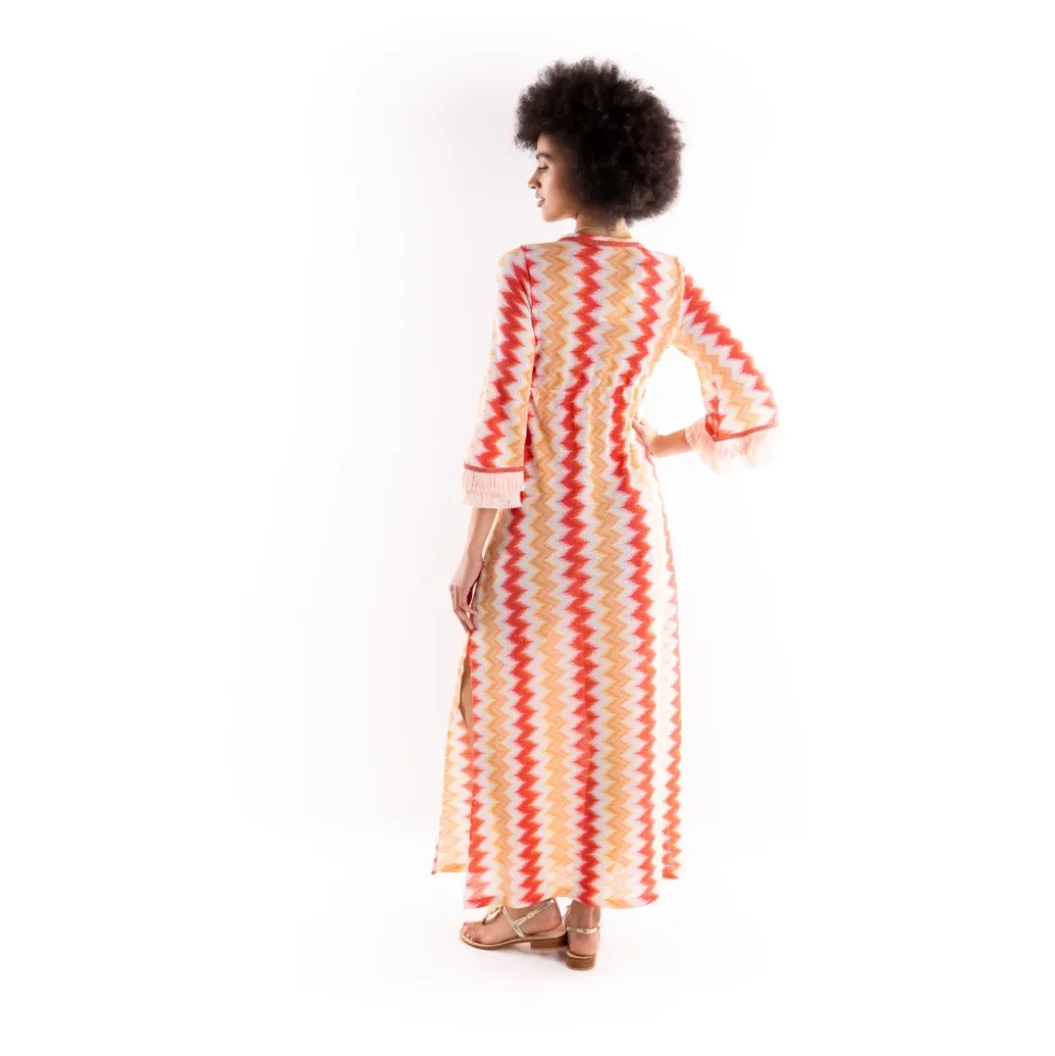 Vestido Maxi Zigzag