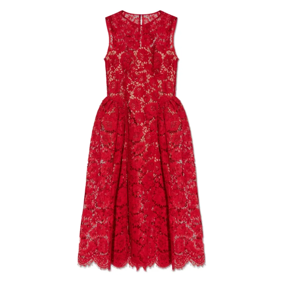 Vestido Midi de Encaje