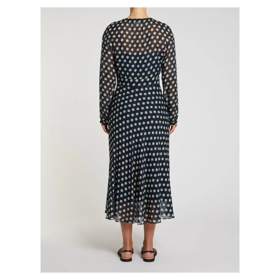 Vestido Midi de Georgette