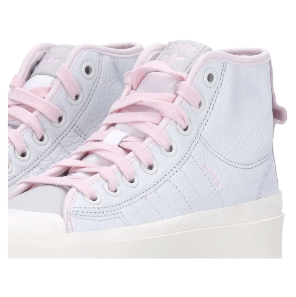 Zapatillas Altas Blancas Cristal