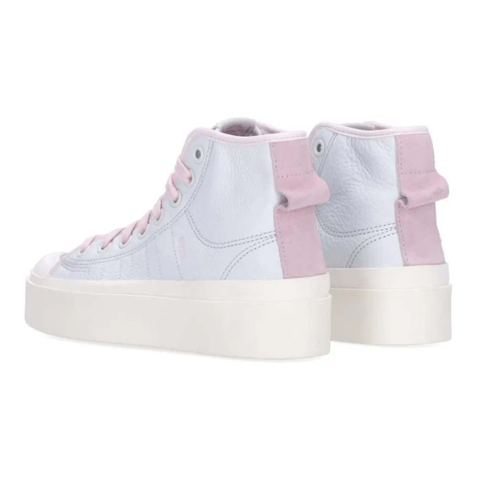 Zapatillas Altas Blancas Cristal