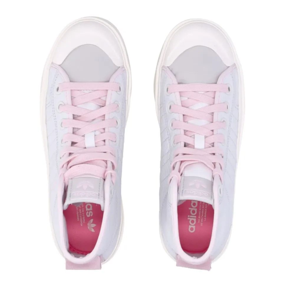 Zapatillas Altas Blancas Cristal