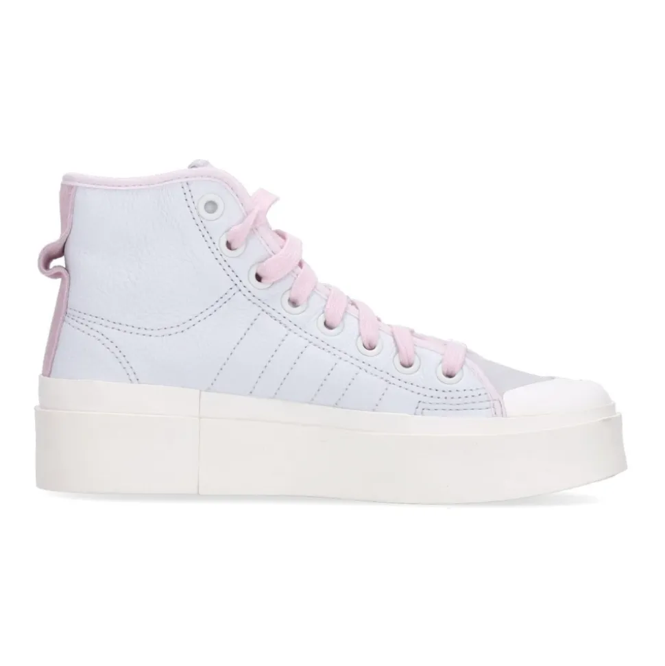 Zapatillas Altas Blancas Cristal