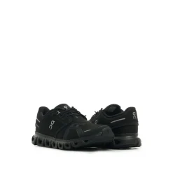 Zapatillas Chunky Negras con Estampado de Logotipo