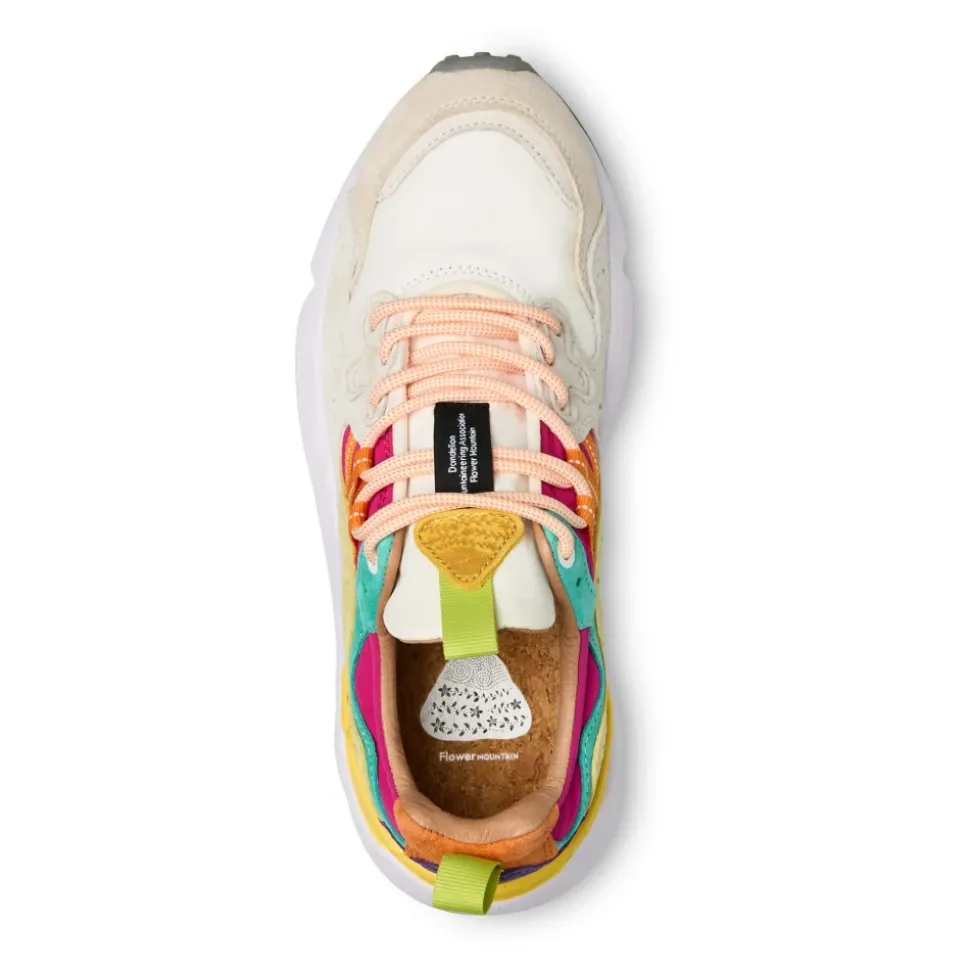 Zapatillas deportivas de ante y tejido técnico YAMANO 3 WOMAN