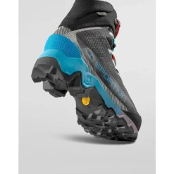 Zapatillas de senderismo para mujer en carbono azul