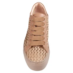 Zapatillas de Tela Perforada