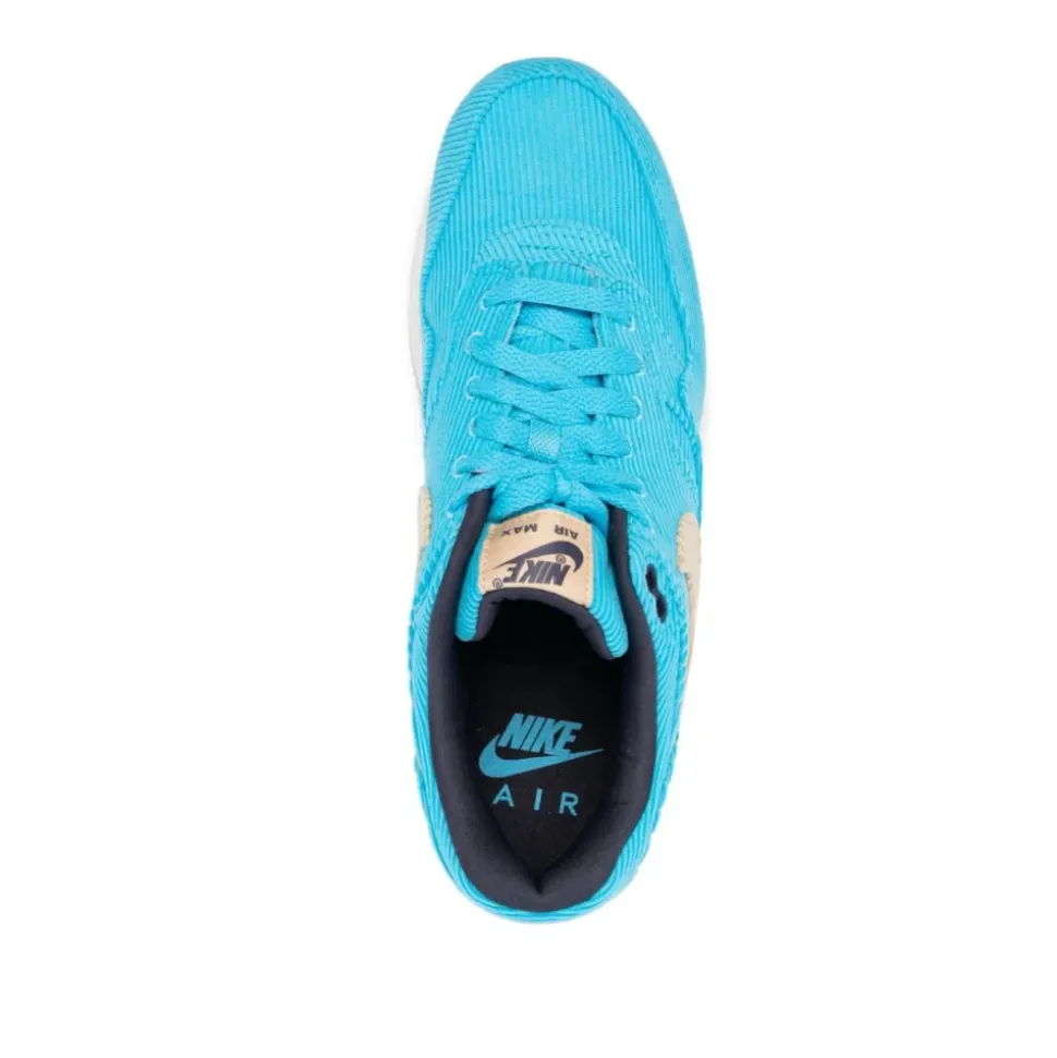 Zapatillas Nike Air Max 1 PRM de pana, azul báltico