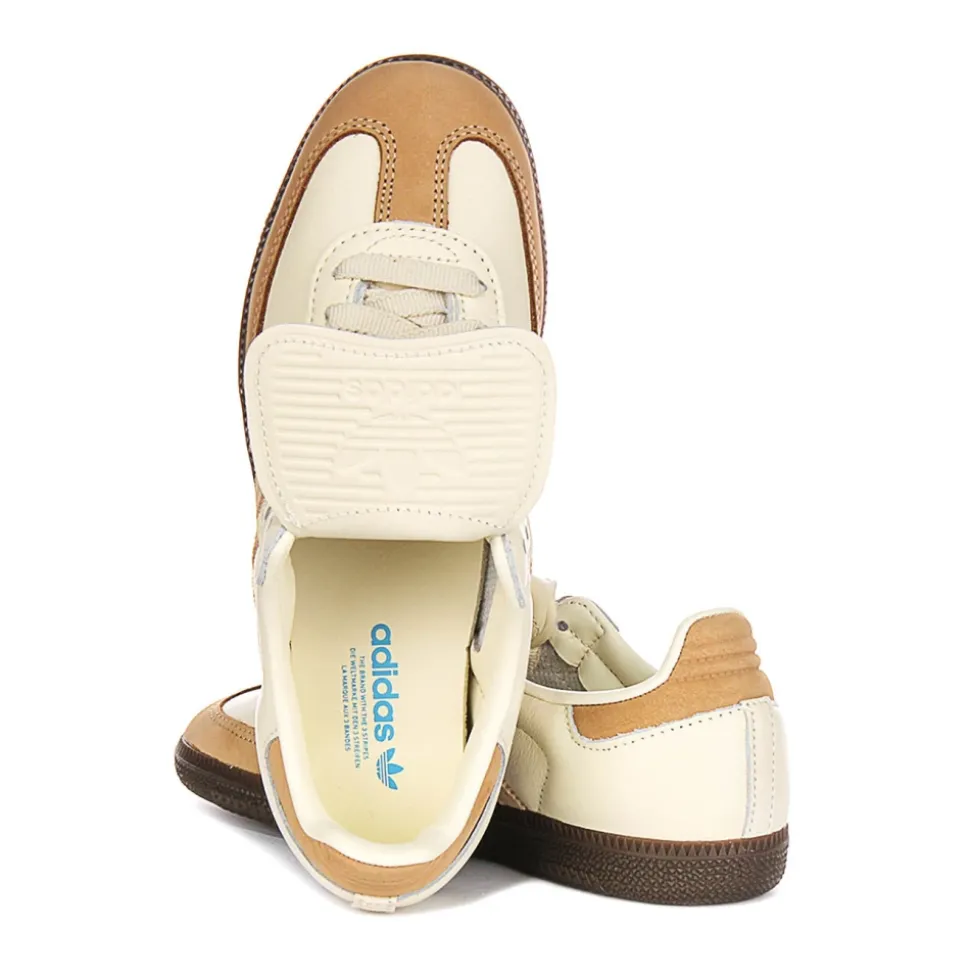 Zapatillas Retro 3-Stripes Crema para Mujer