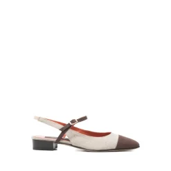 Zapato de Salón con Puntera y Tacón Ancho