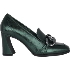 Zapato de Tacón Verde de Mujer