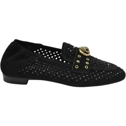 Zapatos Bajos de Encaje de Cristal