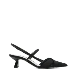 Zapatos de Salón con Tiras Traseras de Malla