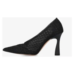 Zapatos de Salón de Malla Bordada