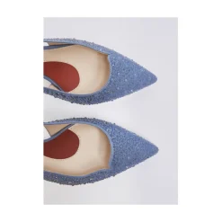 Zapatos de Salón de Piel con Punta