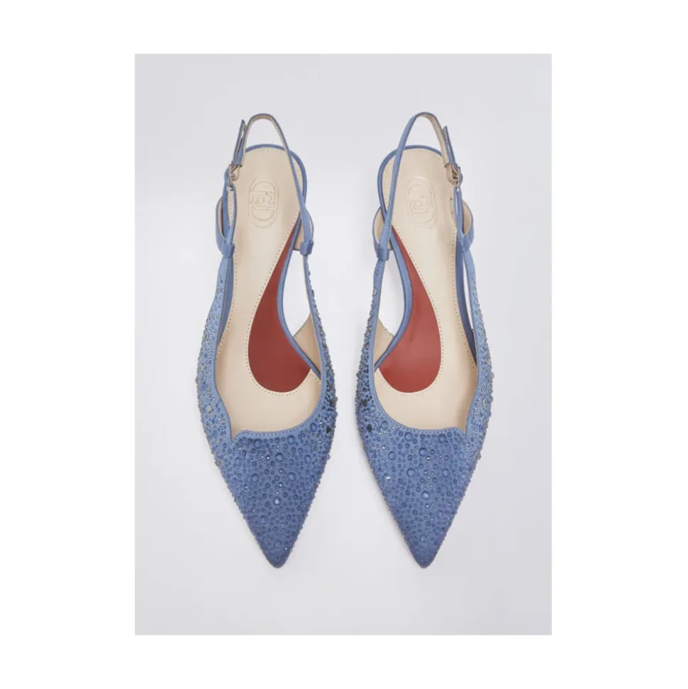 Zapatos de Salón de Piel con Punta
