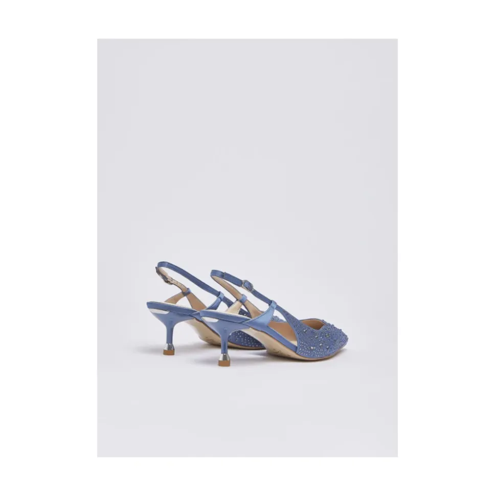 Zapatos de Salón de Piel con Punta