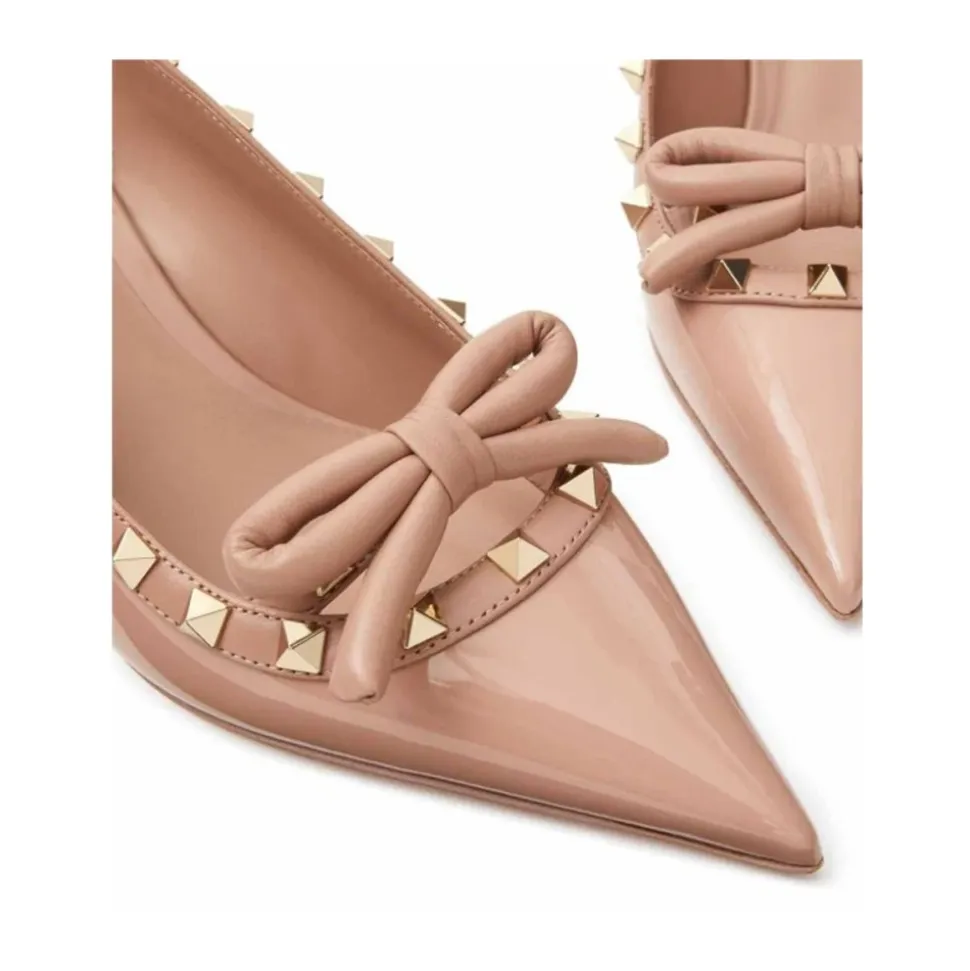 Zapatos de Salón de Piel de Becerro