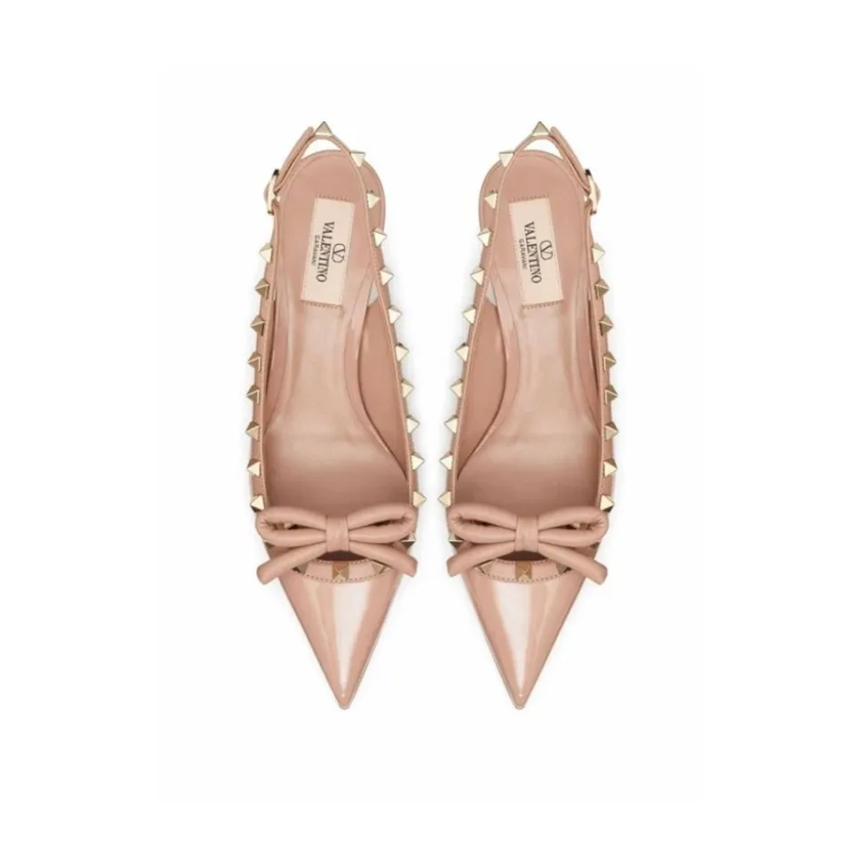Zapatos de Salón de Piel de Becerro
