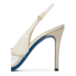 Zapatos de Salón Destalonados de Charol y Plexiglás