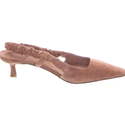 Zapatos de Salón de Tacón Medio de Ante