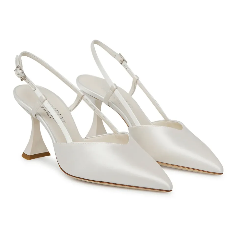 Zapatos de Salón Slingback de Satén