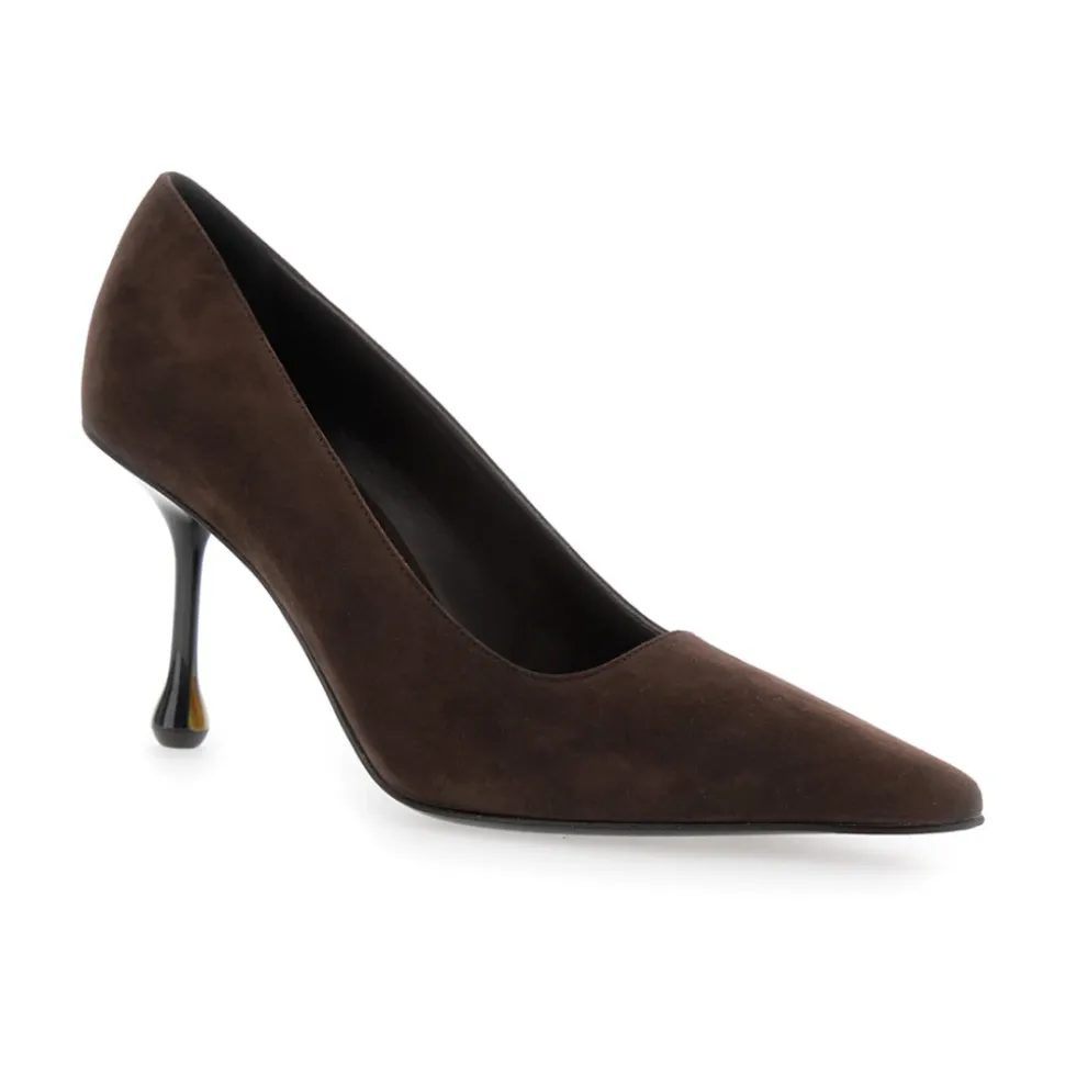 Zapatos elegantes marrones IXIA