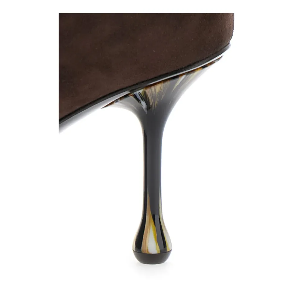 Zapatos elegantes marrones IXIA