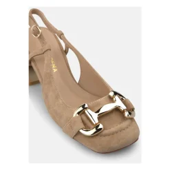 Zapato Slingback con Hebilla