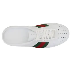 Zuecos de mujer con bandas bicolor